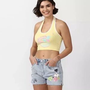 Malibu Barbie crop top